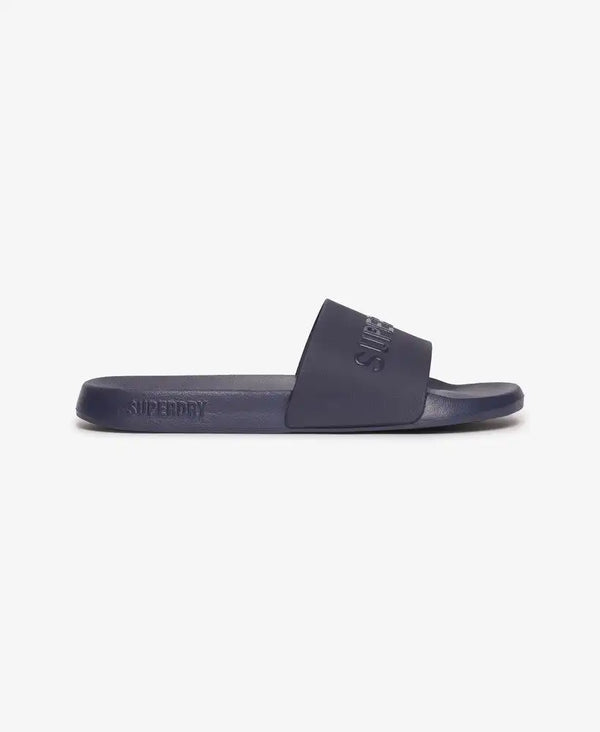 Superdry Mens Logo Pool Slides Eclipse Navy Northern Ireland Belfast