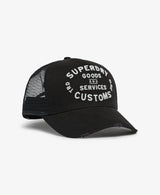 Superdry Mens Mesh Trucker Cap Black/Black Northern Ireland Belfast
