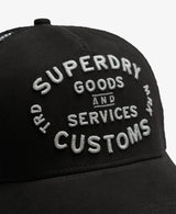 Superdry Mens Mesh Trucker Cap Black/Black Northern Ireland Belfast