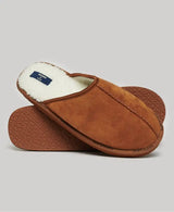 Superdry Mens Mule Slippers MF110269A Tan Brown Northern Ireland