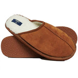 Superdry Mens Mule Slippers MF110269A Tan Brown Northern Ireland