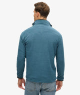 Superdry Mens Polar Fleece Half Zip Orion Blue Northern Ireland