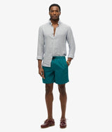 Superdry Mens Premium Embroidered Swim Shorts Forest Green Northern
