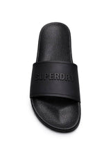 Superdry Mens Premium Graphic Pool Slides Black Northern Ireland