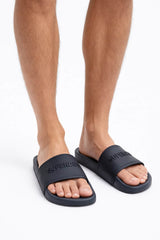 Superdry Mens Premium Graphic Pool Slides Navy Northern Ireland