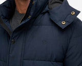 Superdry Mens Premium Hooded Puffer Jacket Eclipse Navy Northern