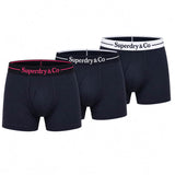 Superdry Mens SD CO Boxers 3 Pack Navy Northern Ireland Belfast