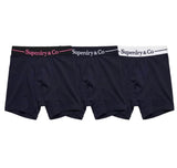 Superdry Mens SD CO Boxers 3 Pack Navy Northern Ireland Belfast