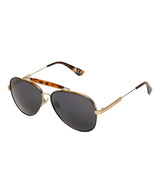 Superdry Mens SDR Estrada Sunglasses Gold/Brown Ballynahinch Northern