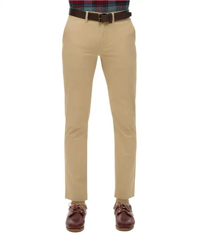 Superdry Mens Slim Tapered Stretch Chino Trousers Shaker Beige