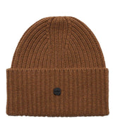 Superdry Mens Studios Premium Ribbed Beanie Hat Camel Ballynahinch