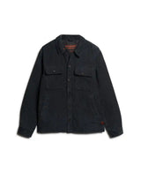 Superdry Mens Surplus Cord Quilt Overshirt Eclipse Navy Northern