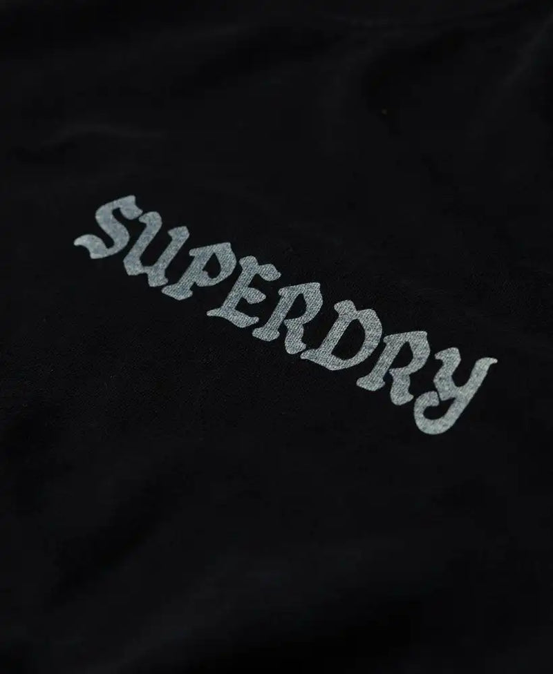 Superdry Mens Tattoo Graphic T-Shirt Black Northern Ireland Belfast