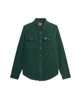 Superdry Mens Trailsman Corduroy Shirt Pine Green Northern Ireland