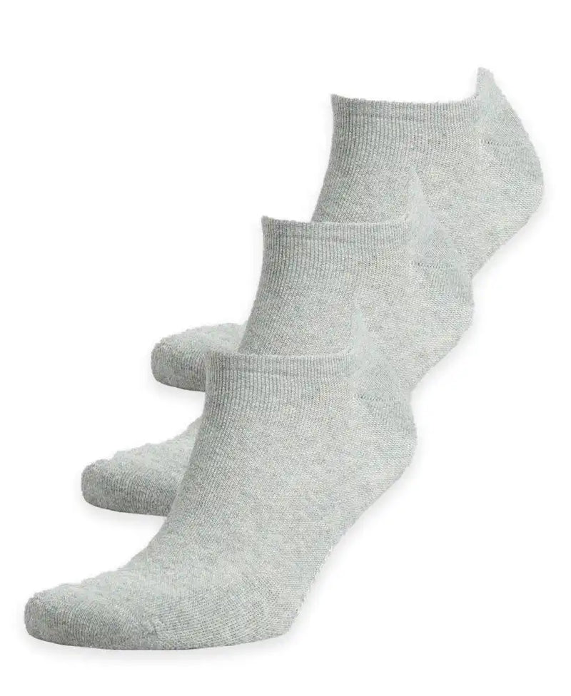 Superdry Men’s Trainer Socks Grey 3 Pack