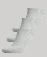 Superdry Men’s Trainer Socks Grey 3 Pack