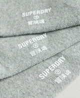 Superdry Men’s Trainer Socks Grey 3 Pack