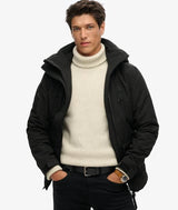 Superdry Mens Ultimate Emb Windbreaker Jacket Black Northern Ireland