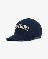 Superdry Mens Varsity Logo Trucker Cap Deep Navy/Ecru Northern