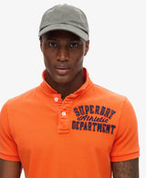 Superdry Mens Vintage Athletic Polo Denver Orange Northern Ireland