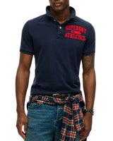 Superdry Mens Vintage Athletic Polo Rich Navy Northern Ireland Belfast