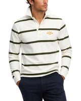 Superdry Men’s Vintage Athletic Rugby Top White Stripe Northern