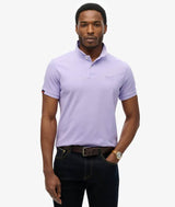 Superdr Mens Vintage Destroy Polo Light Lavender Northern Ireland