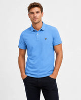 Superdry Mens Vintage Destroy Polo Shirt Deep Blue Wave Northern