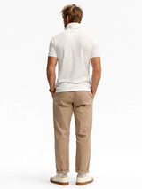 Superdry Mens Vintage Destroy Polo Shirt Optic White Northern Ireland