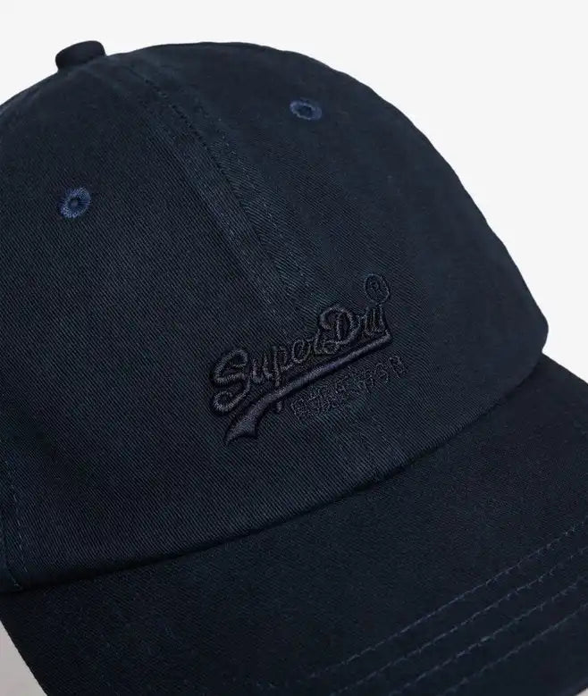 Superdry Mens Vintage Embroidery Baseball Cap Navy Northern Ireland