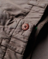 Superdry Mens Vintage International Chino Shorts Washed Grey Northern