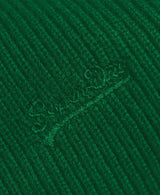 Superdry Mens Vintage Logo Classic Beanie Dark Green Northern Ireland