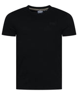 Superdry Men’s Vintage Logo Embroidered T-Shirt Black Northern