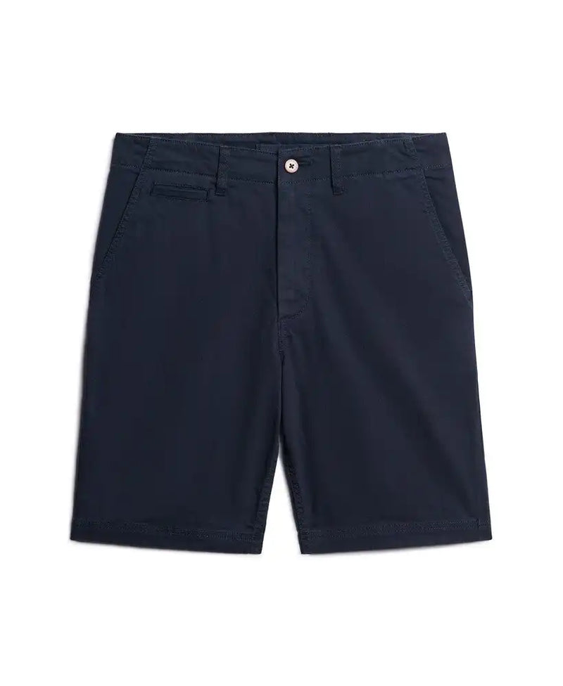 Superdry Men’s Vintage Officer Chino Shorts Eclipse Navy Northern