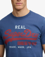 Superdry Mens VL Classic T-Shirt Hampton Blue Northern Ireland Belfast