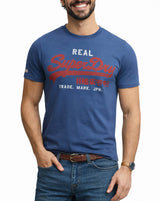 Superdry Mens VL Classic T-Shirt Hampton Blue Northern Ireland Belfast