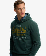Superdry Mens VL Duo Hoodie Enamel Green Northern Ireland Belfast