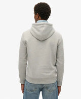 Superdry Mens VL Heritage Relaxed Hoodie College Grey Marl Northern