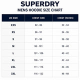 Superdry Mens Essential SDCO Logo Zip Hoodie Dark Grey Marl Northern