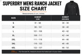 Superdry Mens Workwear Ranch Jacket Jet Black Northern Ireland Belfast