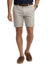 Superdry Premium Regular Chino Shorts Rainy Day Grey Northern Ireland