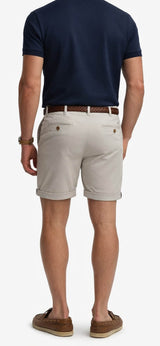 Superdry Premium Regular Chino Shorts Rainy Day Grey Northern Ireland