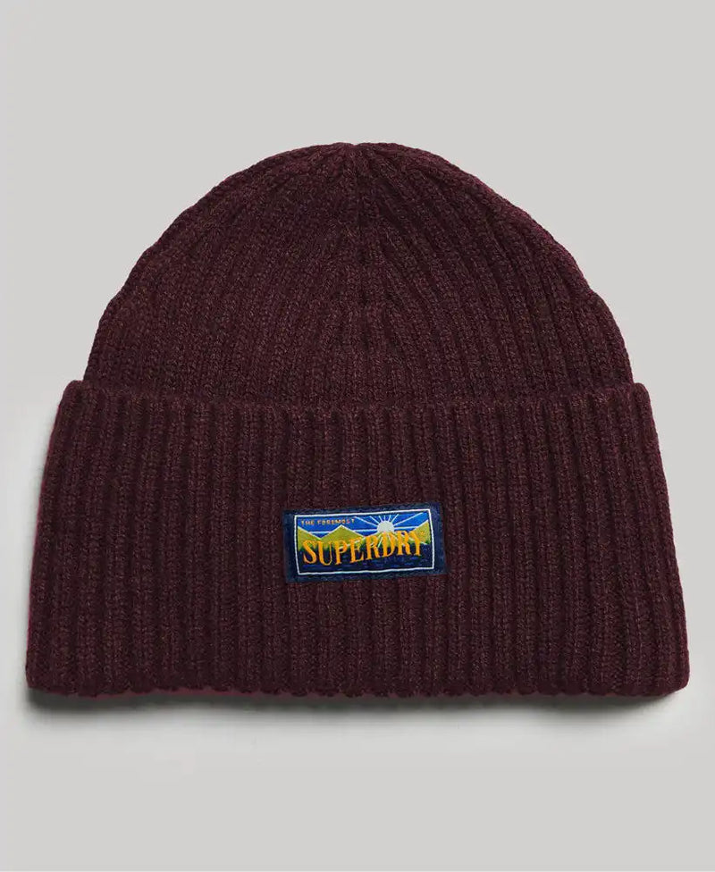 Superdry Radar 2.0 Beanie Hat Port