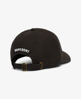 Superdry SDCo Embroidered Baseball Cap Vintage Black Northern Ireland