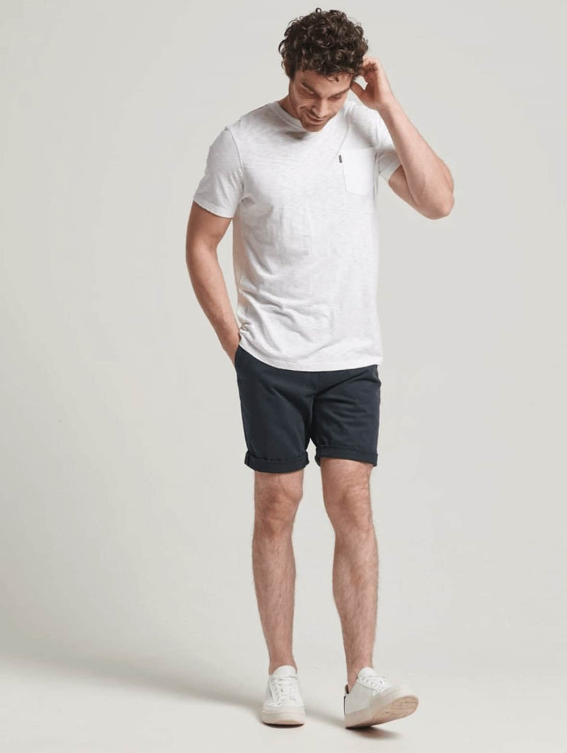Superdry Studios Core Chino Shorts Eclipse Navy