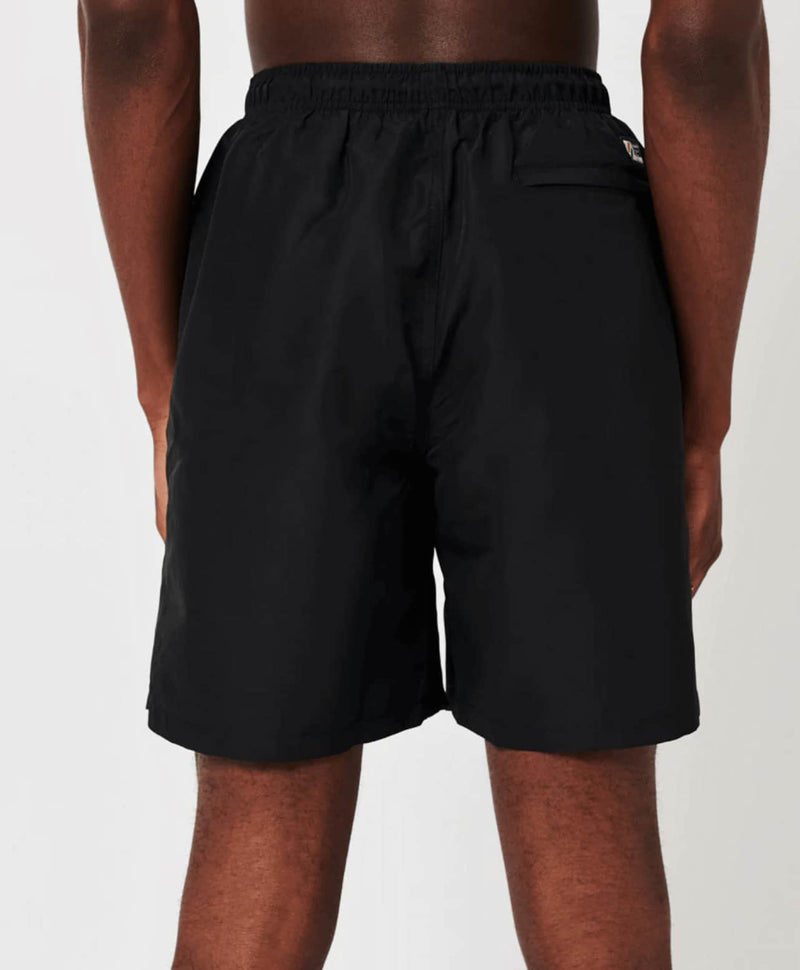 Superdry Swim Shorts Code Applique 19 Inch Black