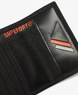 Superdry Tarp Tri-Fold Wallet Black Northern Ireland Belfast