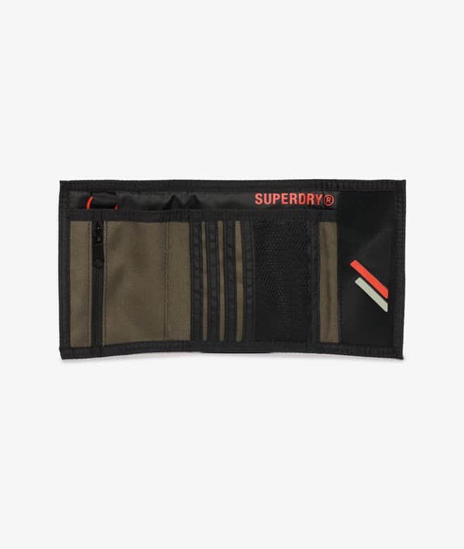 Superdry Tarp Trifold Wallet Surplus Olive Green Northern Ireland