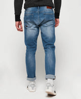Superdry - Tyler Slim Jeans - Tunstall Mid Blue.
