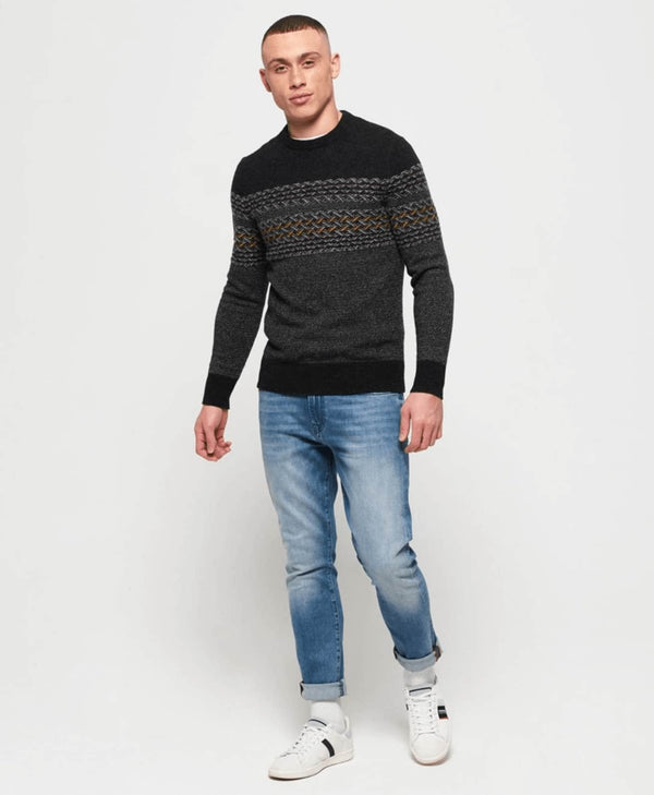 Superdry - Tyler Slim Jeans - Tunstall Mid Blue.